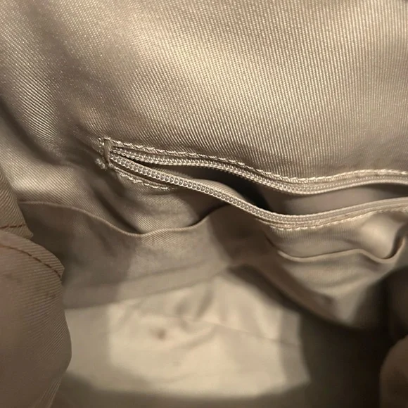 Pratesi Leather Top-Handle Satchel in Cognac Brown - Picture 4 of 9